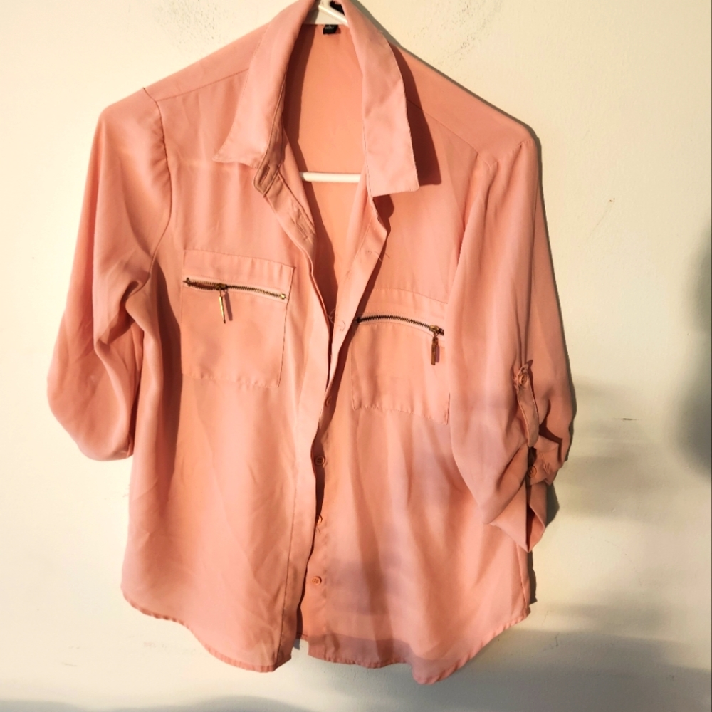 Icy fashion womens blouse size Large